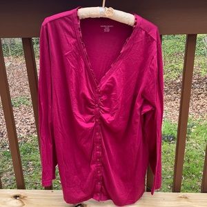 Laura Scott pink blouse